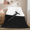 Black and White Blanket 245
