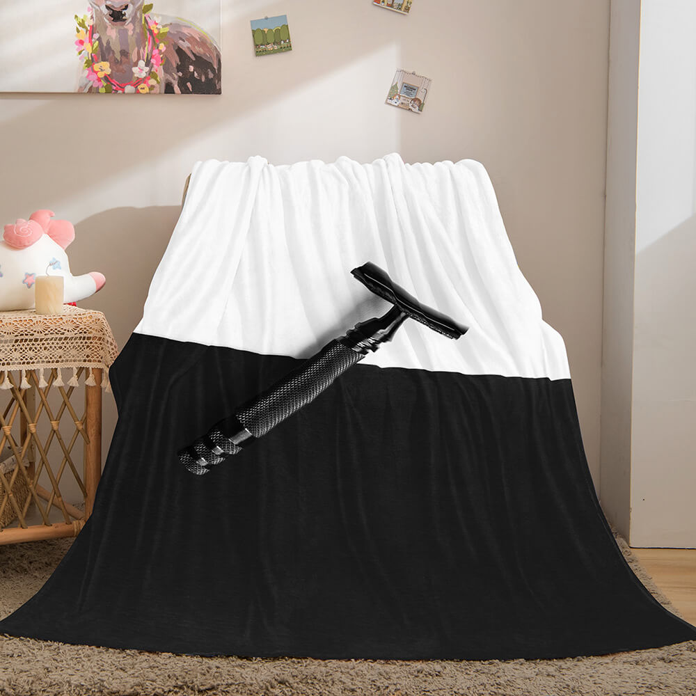 Black and White Blanket 245 Black and White Blanket 245