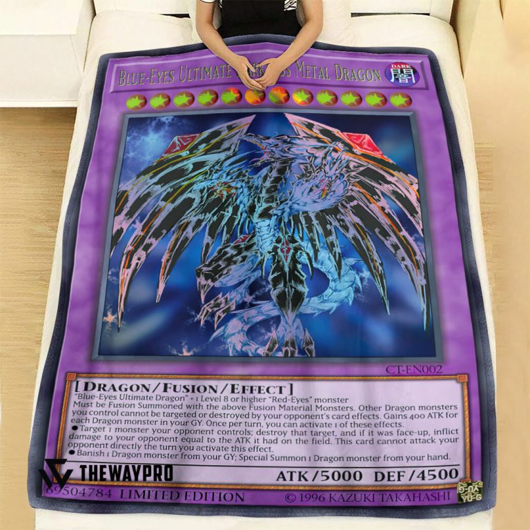 Blue-Eyes-Ultimate-Darkness-Metal-Dragon-Yu-Gi-Oh-Blanket-2