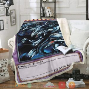 Blue Eyes Ultimate Dragon Custom Soft Blanket