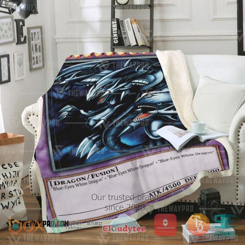 Blue Eyes Ultimate Dragon Soft Blanket Blue Eyes Ultimate Dragon Soft Blanket