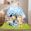 Bluey Pattern Blanket 503