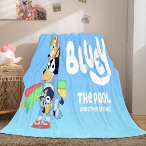 Bluey Pattern Blanket 129