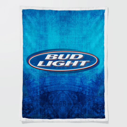 Bud Light Art Quilt Blanket Bud Light Art Quilt Blanket