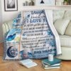 Butterfly To My Daughter I Want You To Know I Love You Mommy Full Printing Blanket
