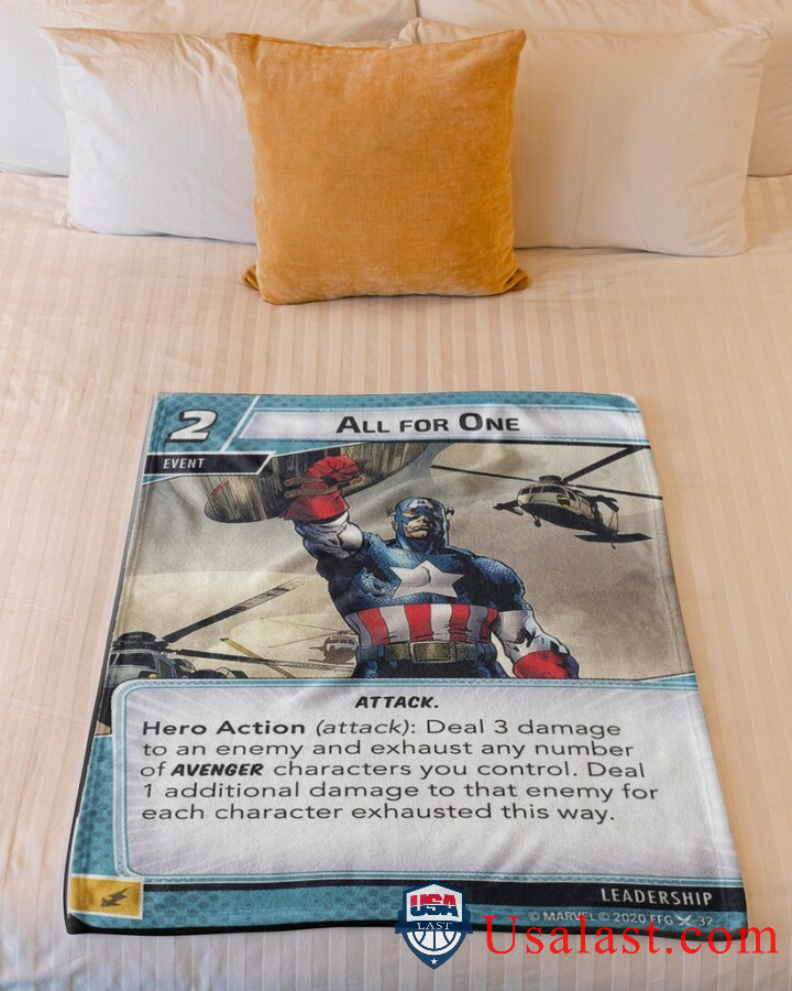 Captain-America-All-For-One-Fleece-Blanket-2