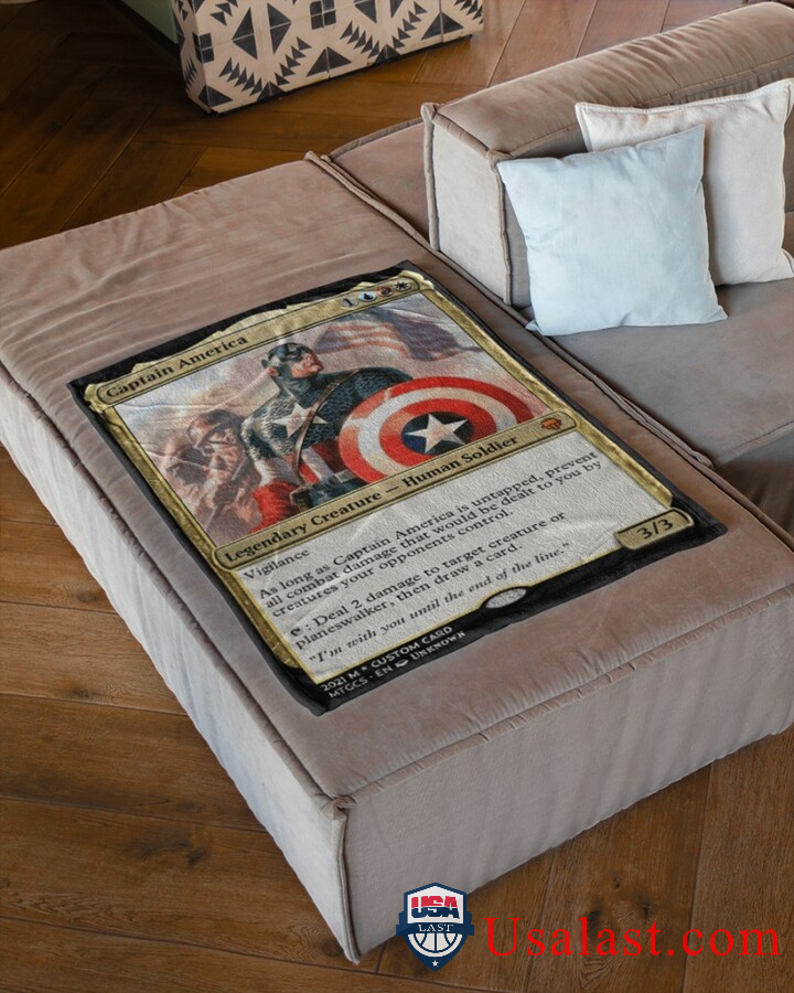 Captain-America-IM-With-You-Until-The-End-Of-The-Line-Fleece-Blanket-2