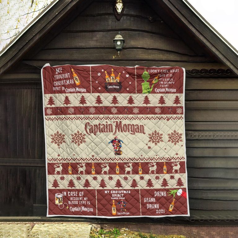 Captain-Morgan-Grinch-Christmas-Blanket-Quilt-2