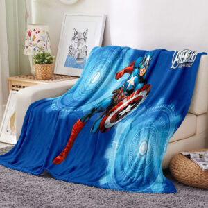 Captain America Iron Man Blanket 352