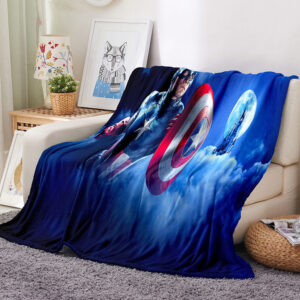 Captain America Iron Man Blanket 393