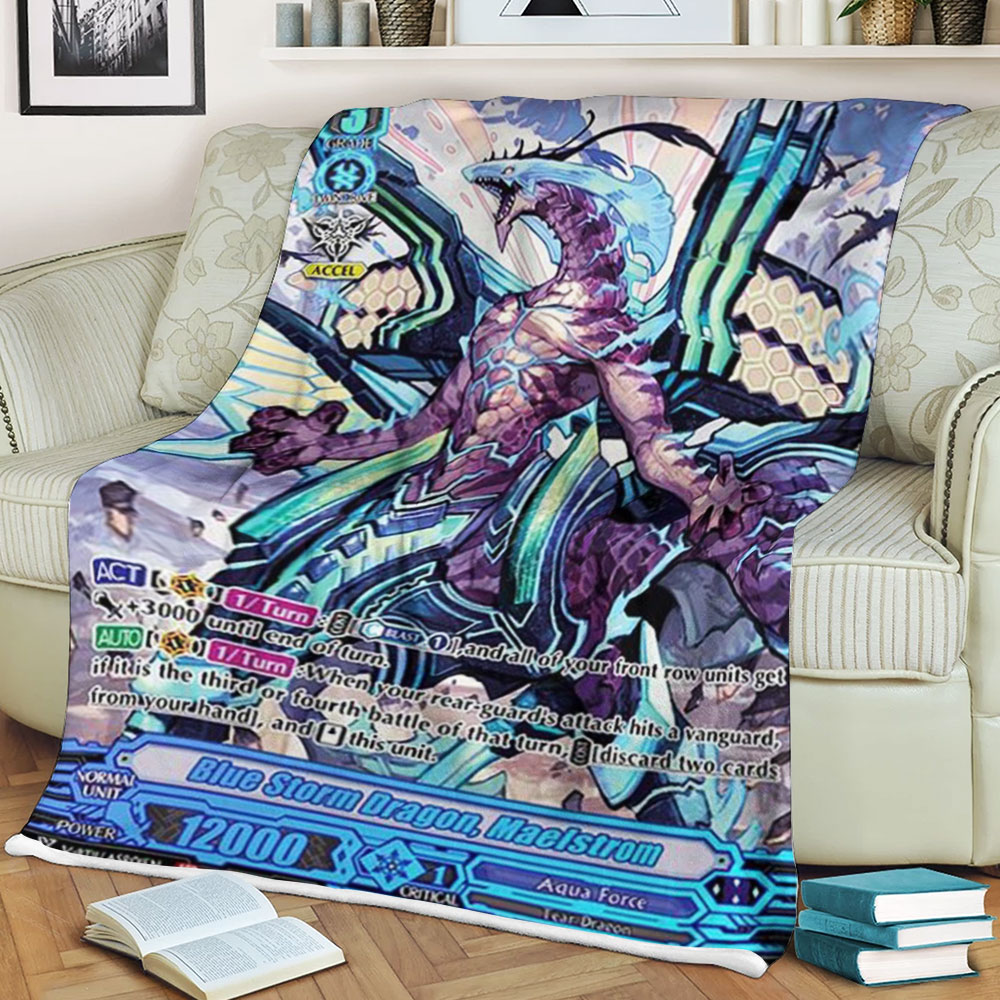 Cardfight Vanguard Blue Storm Dragon Maelstrom Blanket Cardfight Vanguard Blue Storm Dragon Maelstrom Blanket