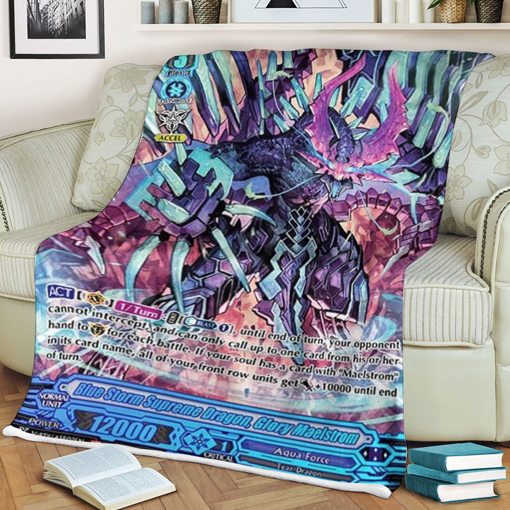 Cardfight Vanguard Blue Storm Supreme Dragon Glory Maelstrom Asr Sherpa Blanket Cardfight Vanguard Blue Storm Supreme Dragon Glory Maelstrom Asr Sherpa Blanket