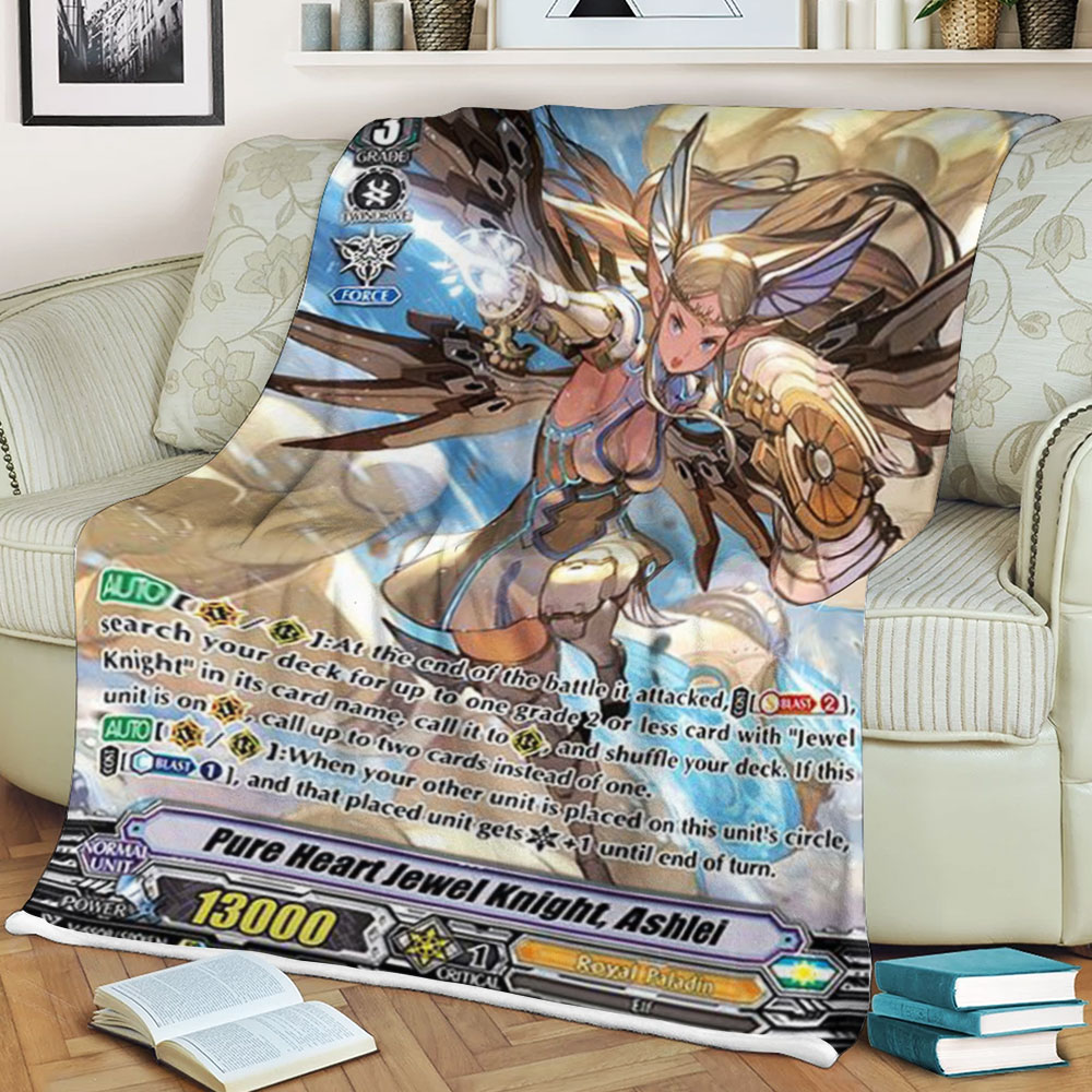 Cardfight Vanguard Pure Heart Jewel Knight Ashlei Blanket Cardfight Vanguard Pure Heart Jewel Knight Ashlei Blanket