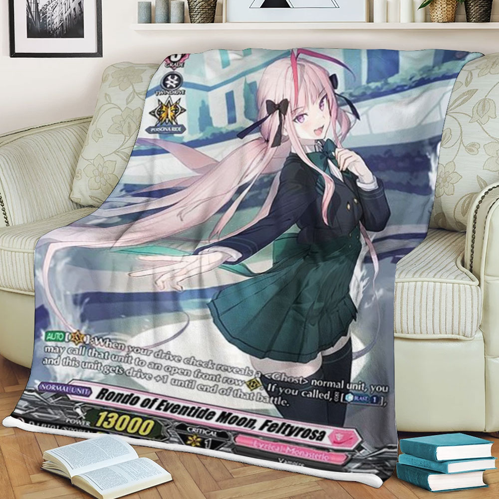 Cardfight Vanguard Rondo Of Eventide Moon Feltyrosa 13000 Blanket Cardfight Vanguard Rondo Of Eventide Moon Feltyrosa 13000 Blanket