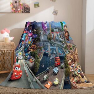 Cars Pattern Blanket 832