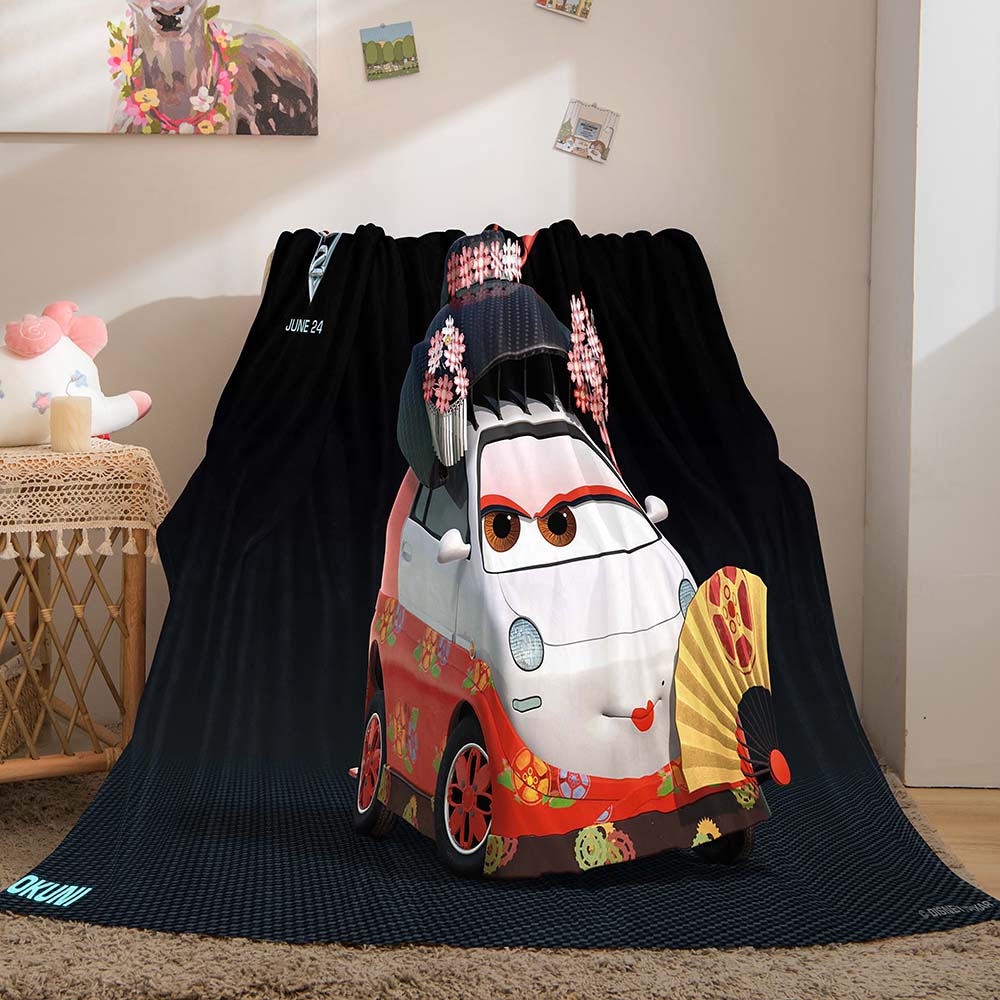 Cartoon Cars Blanket 663 Cartoon Cars Blanket 663