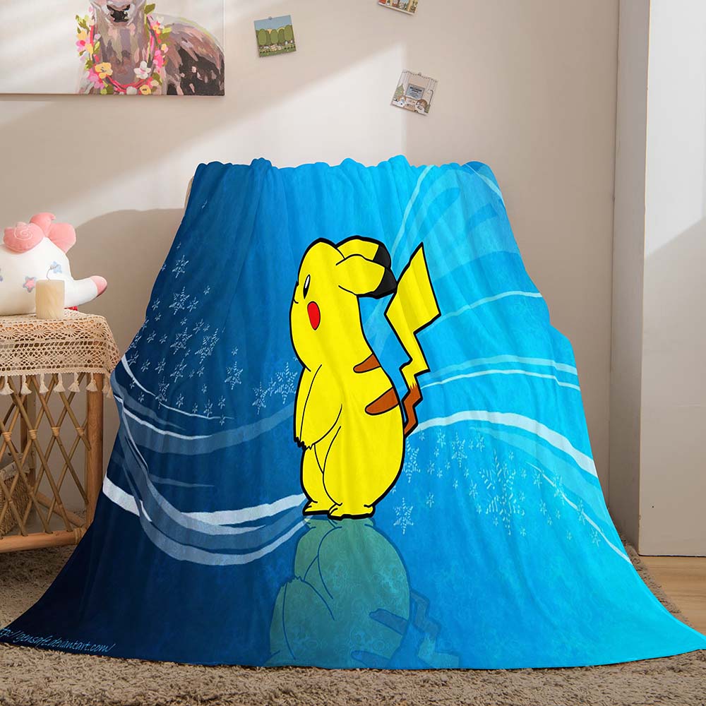 Cartoon Pikachu Blanket 793 Cartoon Pikachu Blanket 793