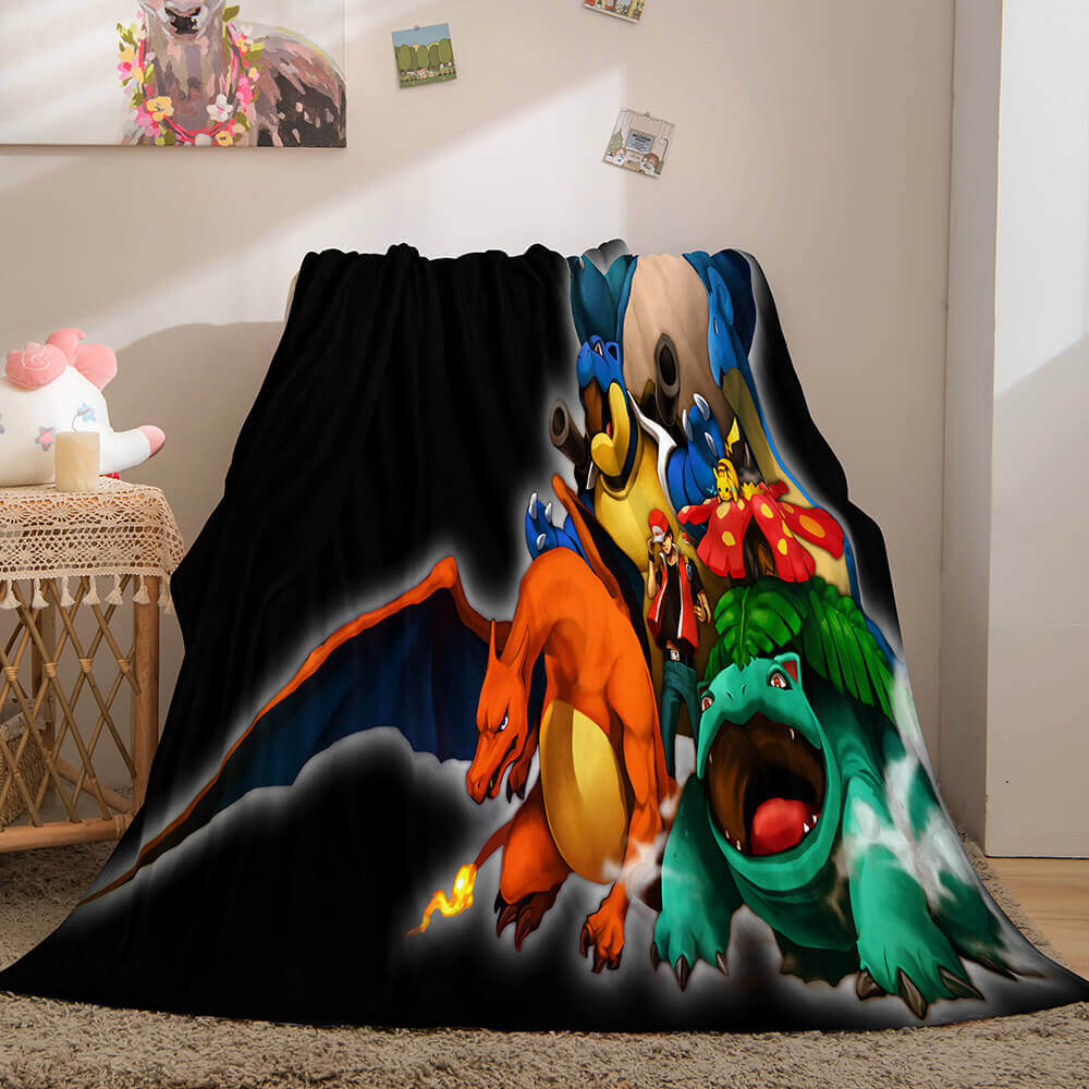 Cartoon Pokemon Pikachu Blanket 232 Cartoon Pokemon Pikachu Blanket 232