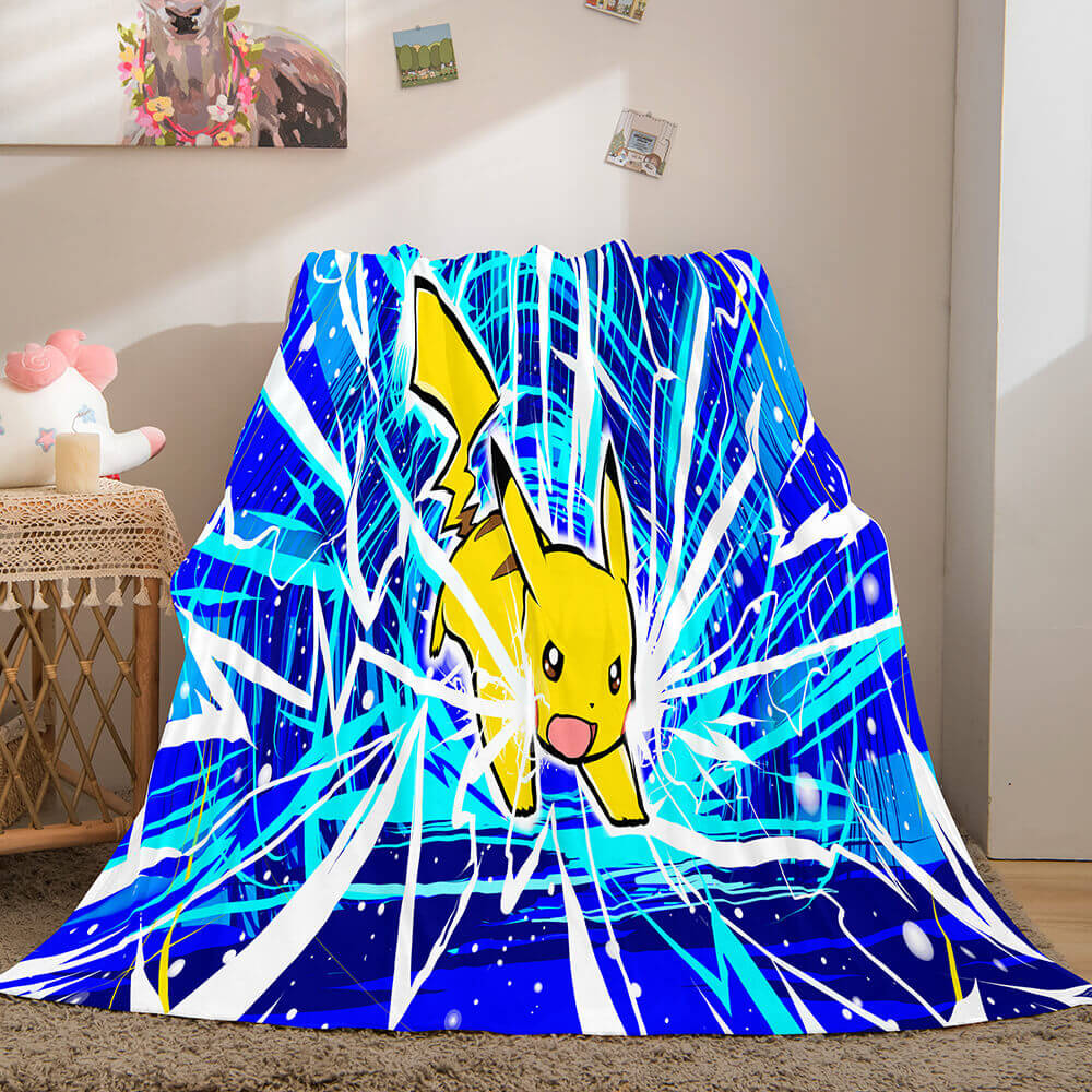 Cartoon Pokemon Pikachu Blanket 640 Cartoon Pokemon Pikachu Blanket 640