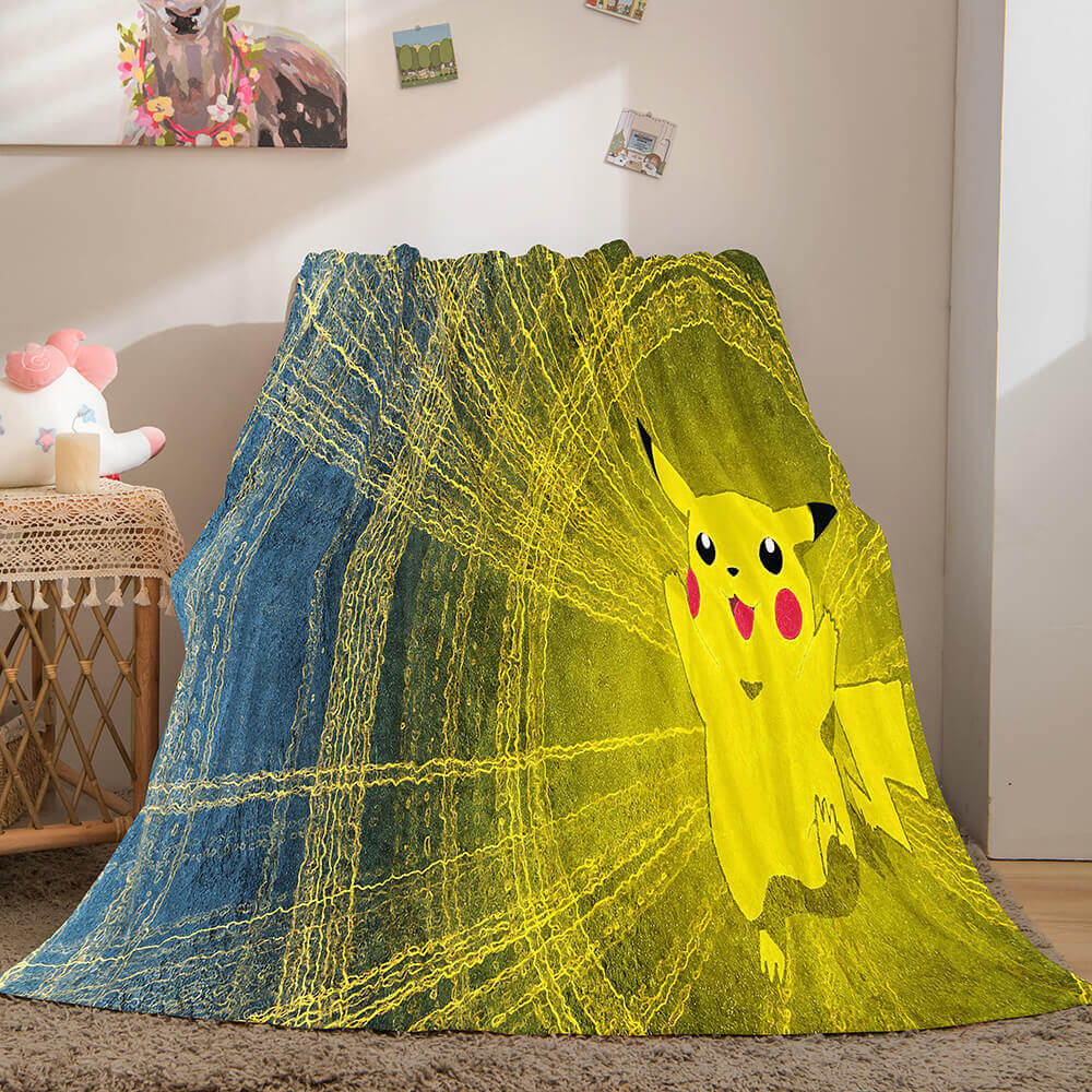 Pokemon Pikachu Blanket 721 Pokemon Pikachu Blanket 721