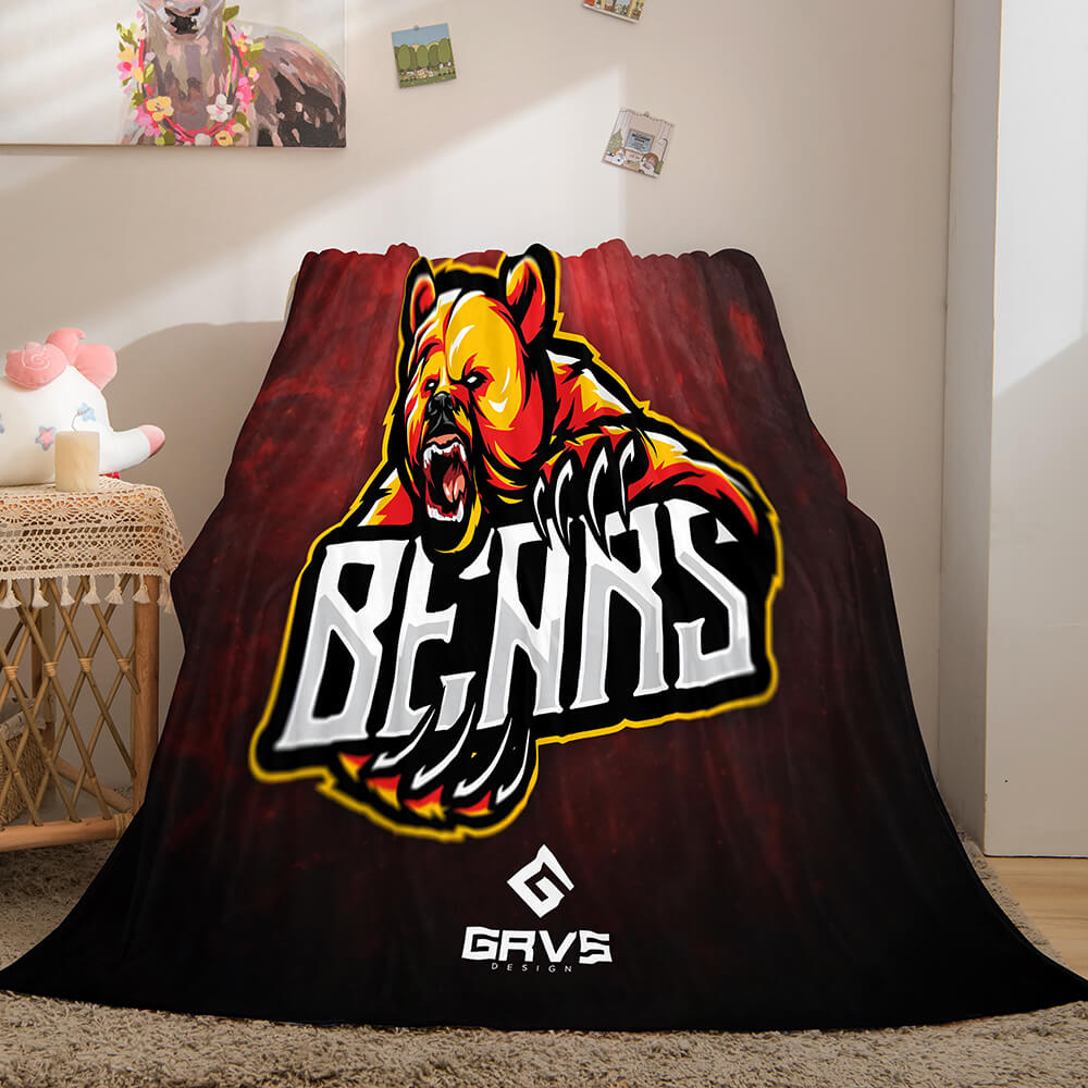 Characters Logo Blanket 541 Characters Logo Blanket 541