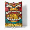 Chinese National Tide Elements Blanket 394