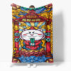 Chinese National Tide Elements Blanket 890