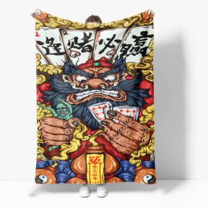 Chinese National Tide Elements Blanket 403