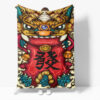 Chinese National Tide Elements Blanket 629