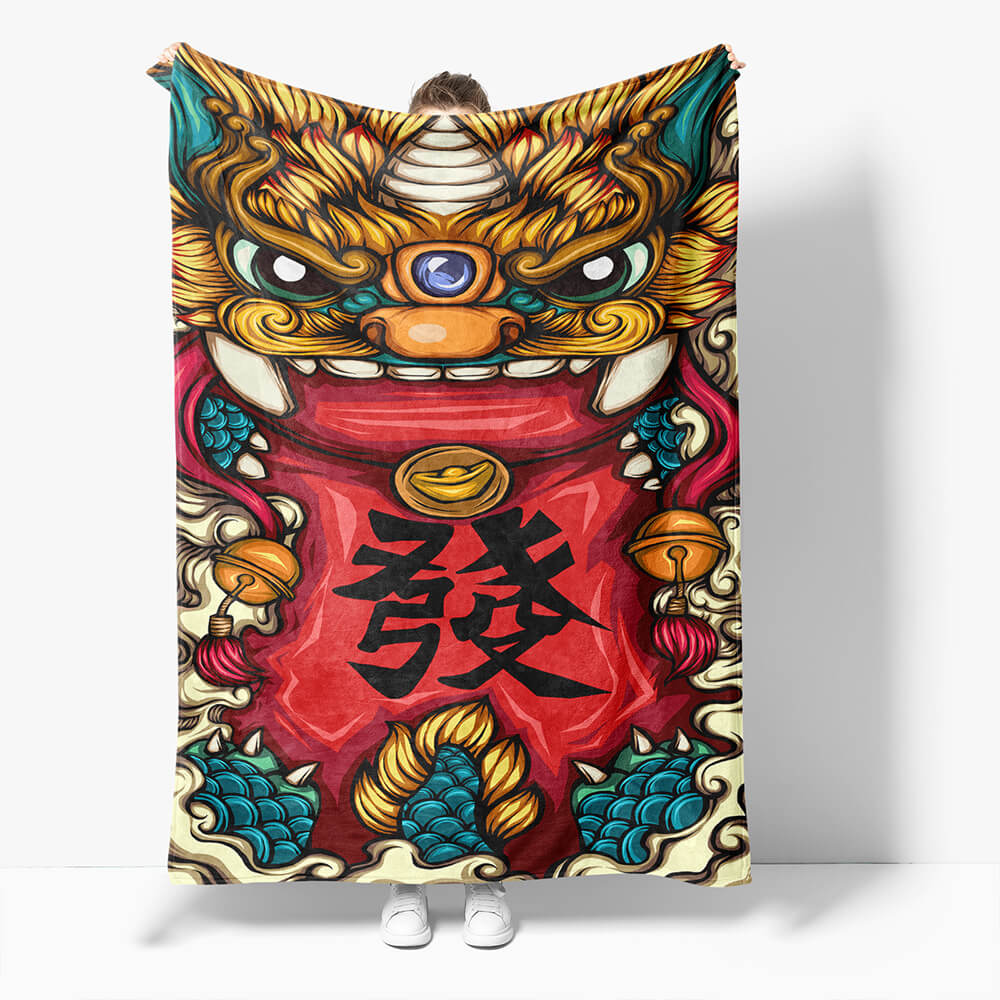 Chinese National Tide Elements Blanket 629 Chinese National Tide Elements Blanket 629