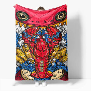 Chinese National Tide Elements Blanket 911