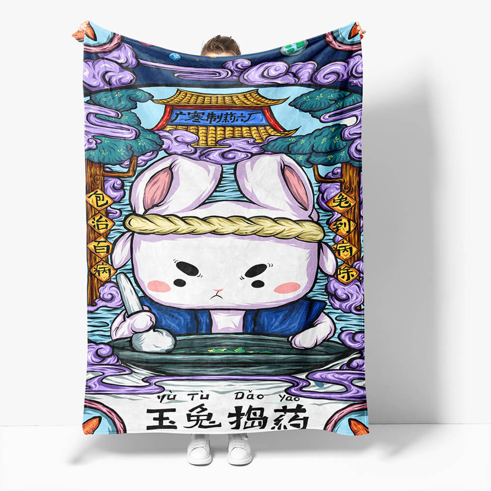 Chinese National Tide Elements Blanket 615 Chinese National Tide Elements Blanket 615