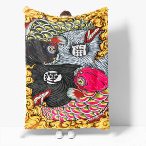 Chinese National Tide Elements Blanket 605