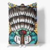 Chinese National Tide Elements Blanket 686