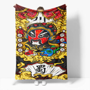 Chinese National Tide Elements Blanket 101