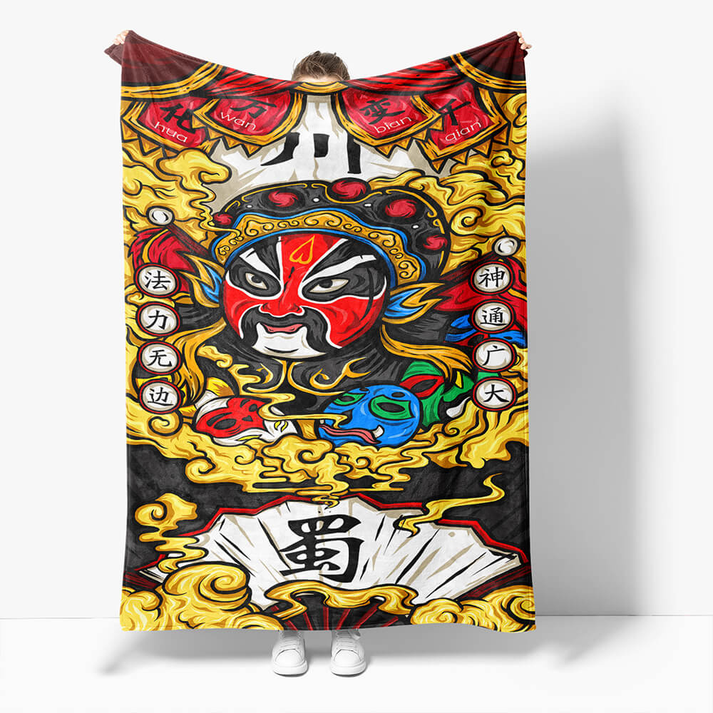 Chinese National Tide Elements Blanket 101 Chinese National Tide Elements Blanket 101