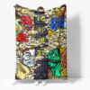 Chinese National Tide Elements Blanket 648