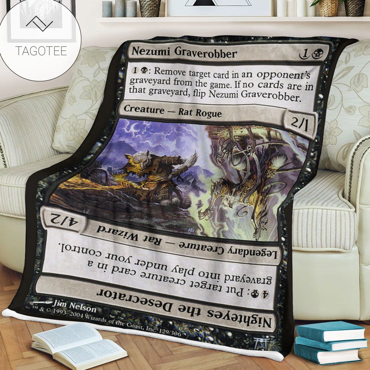 Chk 129 Nezumi Graverobber Mtg Blanket Tagotee Chk 129 Nezumi Graverobber Mtg Blanket Tagotee