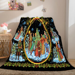 Christmas Theme Blanket 574