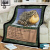 Chub Toad Game Magic The Gathering Blanket
