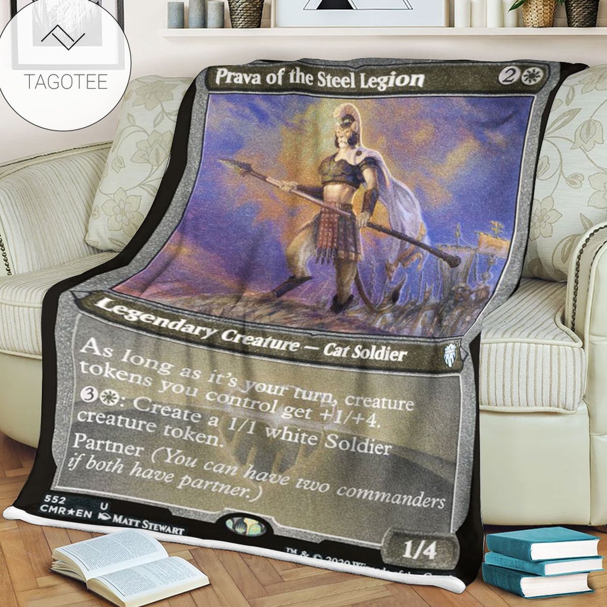Cmr 552 Prava Of The Steel Legion Mtg Blanket Tagotee Cmr 552 Prava Of The Steel Legion Mtg Blanket Tagotee