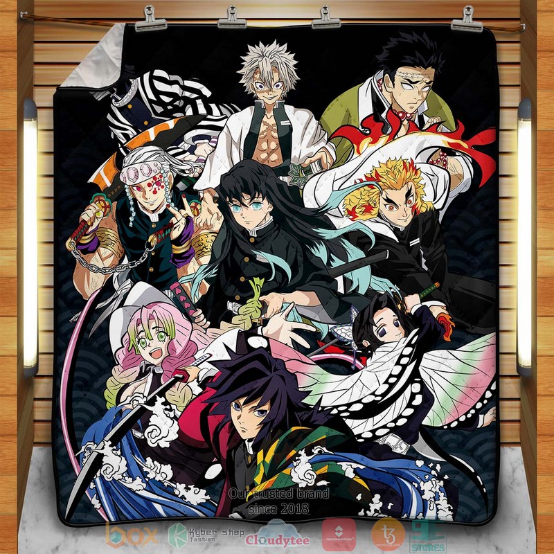 Cozy Hashira Quilt Blanket Cozy Hashira Quilt Blanket