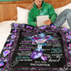 Cross To My Mom Youll Always Be In My Heart Blanket