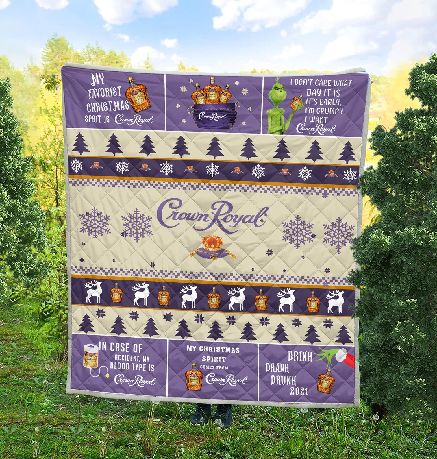 Crown-Royal-Grinch-Christmas-Blanket-Quilt-3