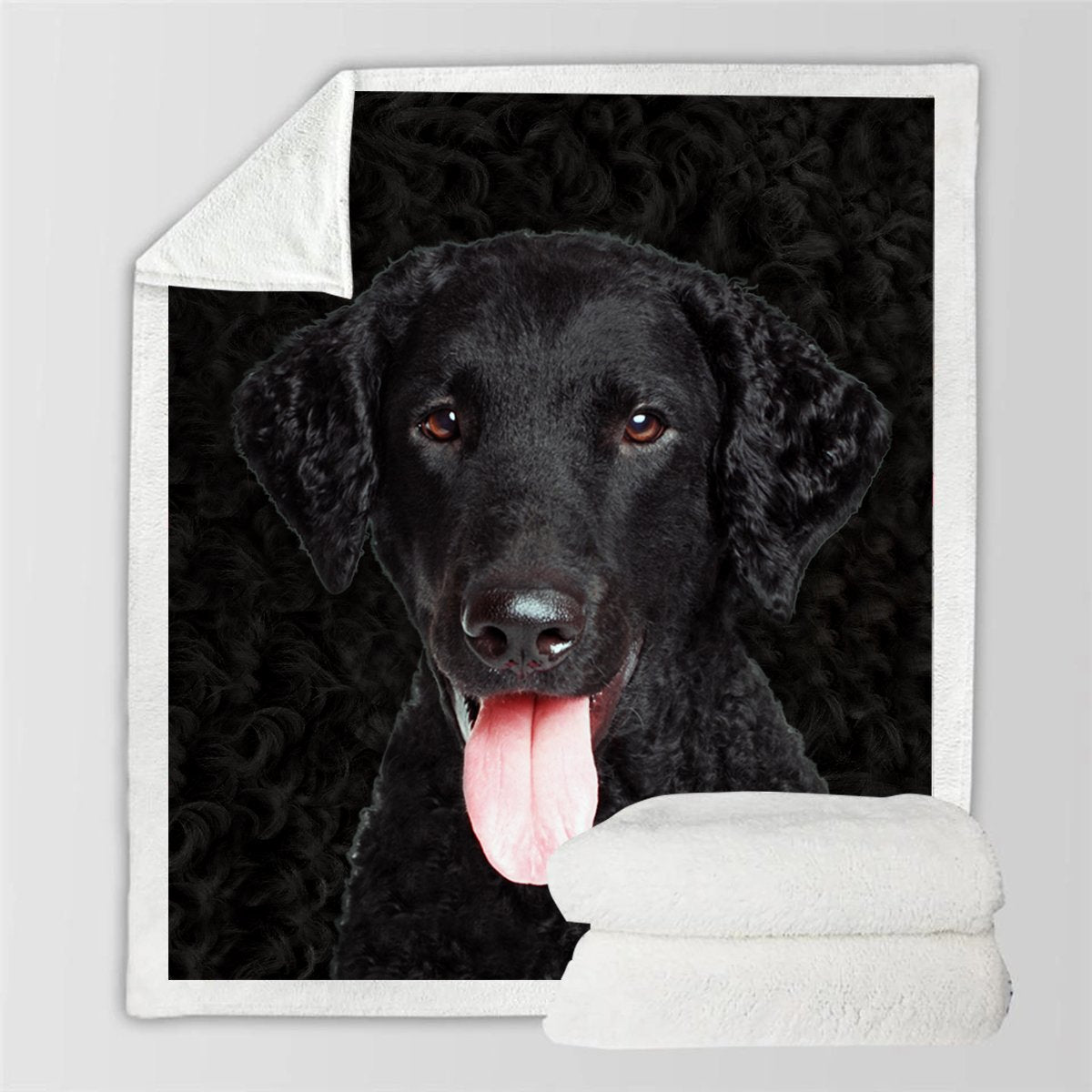 Curly Coated Retriever Blanket Curly Coated Retriever Blanket