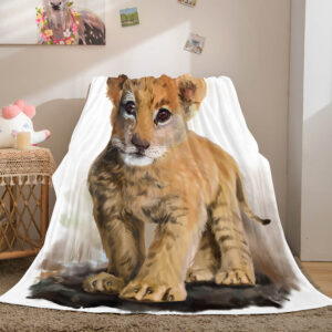 Cute Animals Soft Blanket 358
