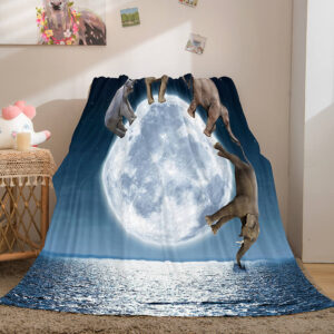 Cute Animals Soft Blanket 724