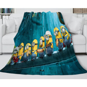 Cute Minions Cosplay Blanket 387