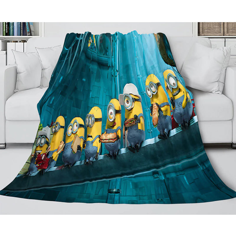 Cute Minions Cosplay Blanket 387 Cute Minions Cosplay Blanket 387