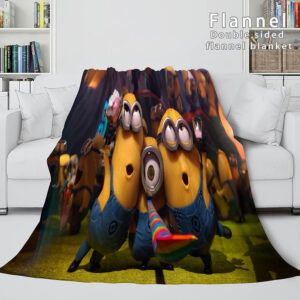 Cute Minions Cosplay Blanket 983